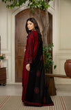 Mehroon Noir | Premium Dhanak Winter,s Collection