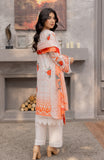 Kumash-Pearl White-Luxury Lawn-Vol 20-D-80